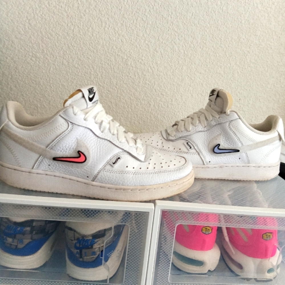 RARE SIZE Valentine's Day White Volt Women's Court Vision Low